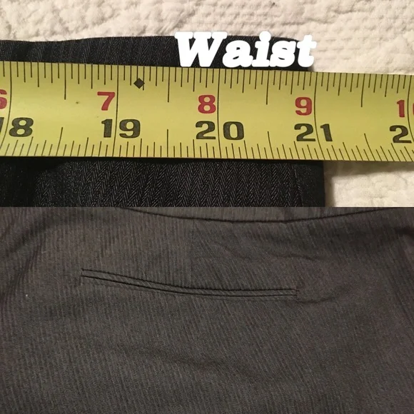 Torrid Black Pinstripe Trouser Pants - Picture 5 of 7